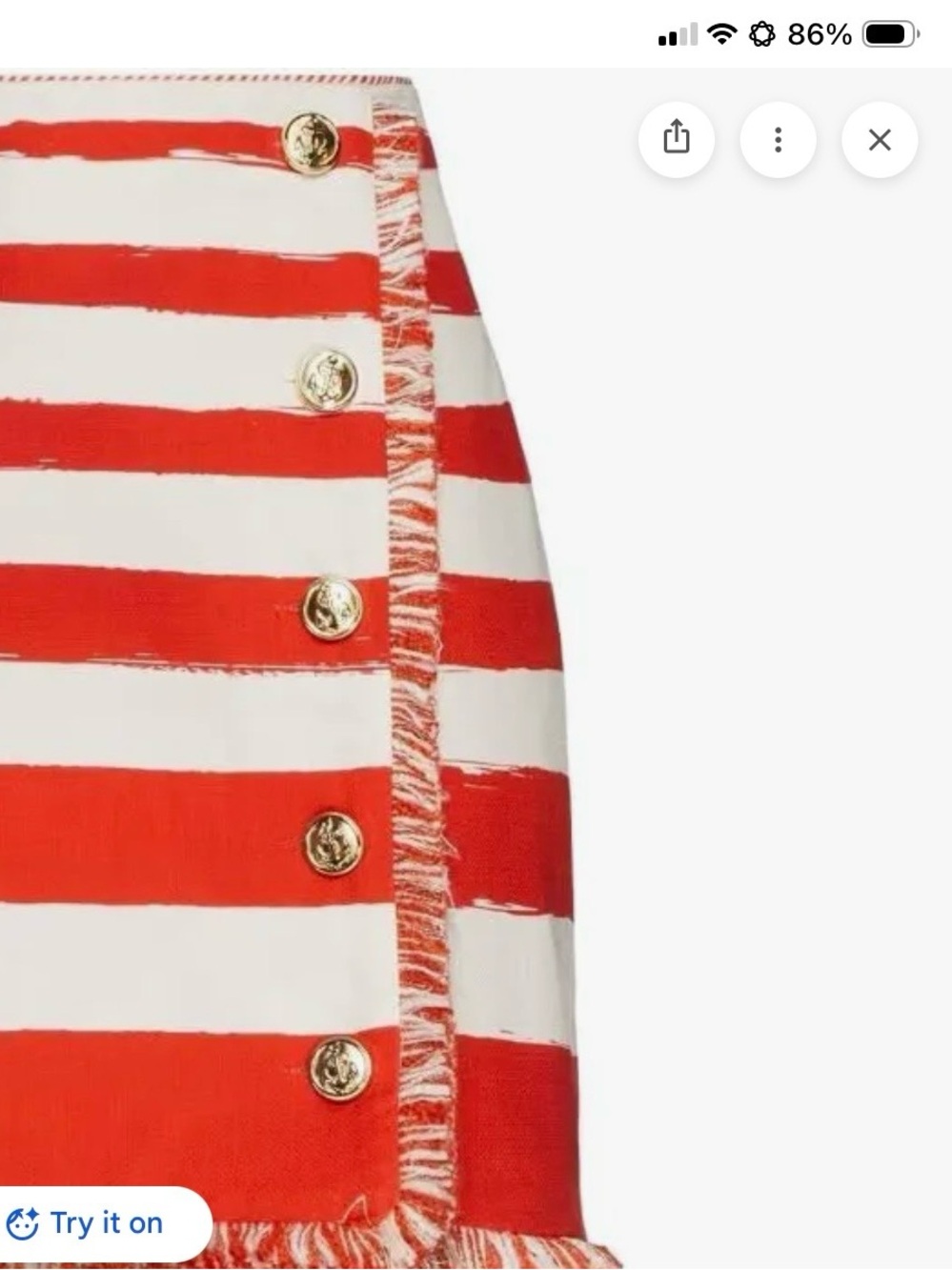 Zimmerman Red Skirt